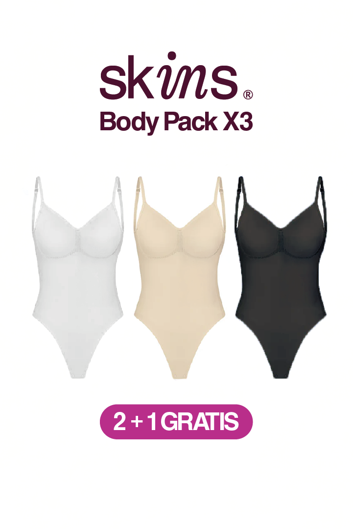 Body moldeador - Pack X3