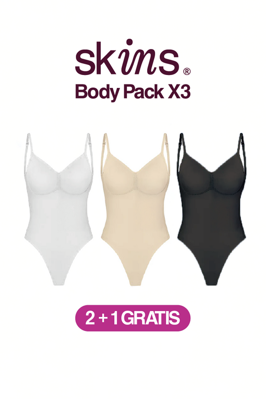 Body moldeador - Pack X3