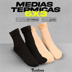 Medias Termicas UNISEX | OFERTA 6x3